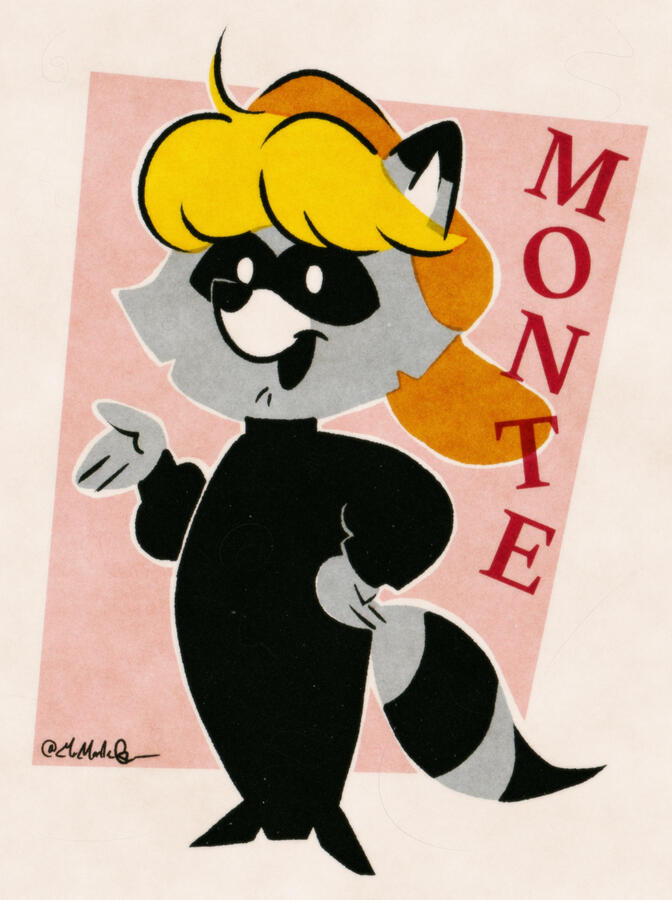 UPA Style Raccoon Dude (06-11-24)