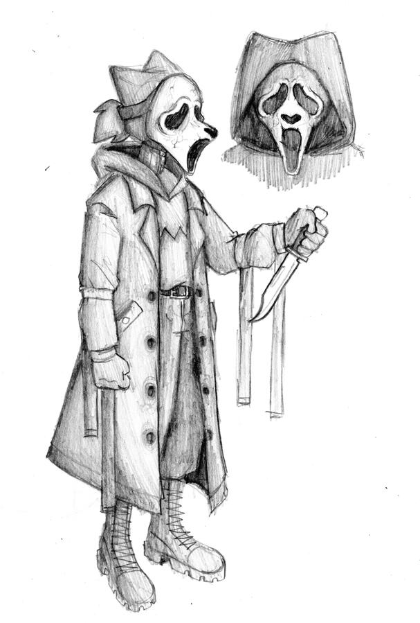 Raccoon Dude Ghostface (09-11-23)