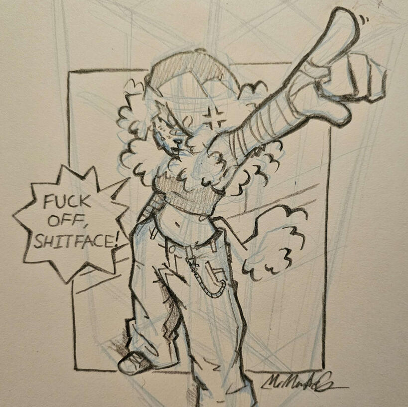 Perspective Practice Sketch